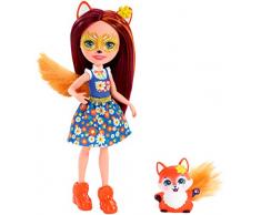 Enchantimals FXM71 Felicity Fox Puppe, Mehrfarbig