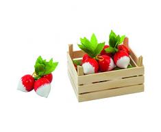 Goki 51672 - Kaufläden und Zubehör - Radieschen, Gemüsekiste