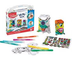 Maped CREATIV - Bastel-Set, Kreativ-Set Matroschka-Monster MINI-BOX - inkl. 6x Fasermaler