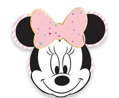 Procos Teller Sagomato Met 30 cm Minnie Party Gem, mehrfarbig, 5PR88974