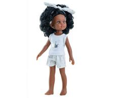 Unbekannt Paola Reina Puppe Nora 32 cm Pfingstrose bunt (13205