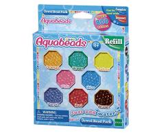 Aquabeads 79178 Glitzerperlen, Kinder Bastelset Nachfüllpack