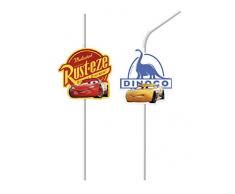 Procoscosy Trinkhalme Cars 3, mehrfarbig, 6 Stück