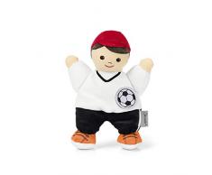 Sterntaler Spielpuppe Fußballer, Integrierte Rassel, Alter: Für Babys ab der Geburt, 18 cm, Bunt