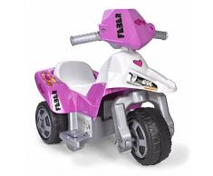 FEBER Famosa 800009608 Sweety - Motorrad mit 3 Rädern für Kinder von 3 bis 7 Jahren, 6V, pink
