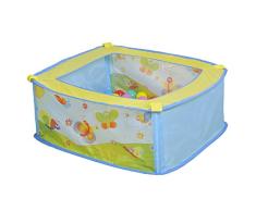 Knorrtoys 55310 - Spielzelt/ Bällebad Ballix inkl. 25 Spielbälle 6 cm Durchmesser
