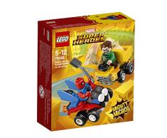 LEGO Marvel Super Heroes Mighty Micros: Spider-Man vs. Sandman 76089 Cooles Superheldenspielzeug für Kinder