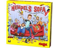 HABA 304682 - Hempels Sofa, Denkspiel mit XXL-Spielplan und 3D-Spielmaterial, Spiel ab 5 Jahren