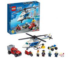 LEGO 60243 - Verfolgungsjagd mit dem Polizeihubschrauber, City, Bauset