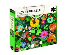 PETIT COLLAGE - 54446 - Floor Puzzle Garten 24 Teile