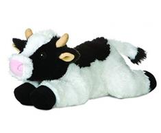 Aurora Flopsies 31430 - May Bell Soft Kuh Plüschtier schwarz und weiß