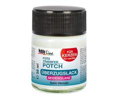 Kreul 49971 Foto Transfer POTCH šberzugslack fr Kerzen, 50 ml, farblos
