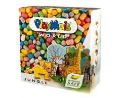 PlayMais 160021 - PlayMais World Jungle Bastelset, ca. 1000 Teile