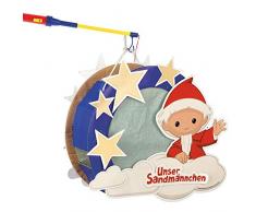 Tib Heyne 13472 Bastelset Laterne Sandmann, Mehrfarbig, Einheitsgröße