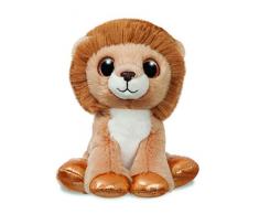 Aurora Sparkle Tales 61191 Ludwig der Löwe Plüschtier, beige, 17,8 cm, Geschenkidee für Kinder und Erwachsene