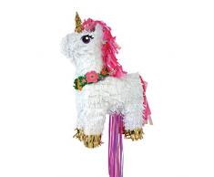 amscan P19733 Pull Pinata Magical Unicorn Spielzeug, Mehrfarbig
