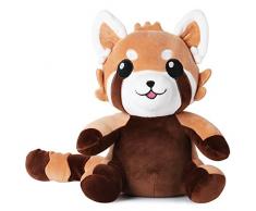 corimori 1849 Ponva der rote Panda Plüschtier Kuscheltier Stofftier, Kinder Baby Jungen Mädchen, 30cm, Braun