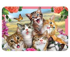 Howard Robinson hr40120 Selfie Katzen Kinder Tisch-Sets