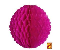 Widmann MAGENTA WONECOMB LANTERN GLOBE Ø 32 cm Deko für Party Dekoration Lampion Party