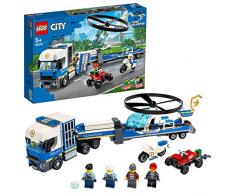LEGO 60244 - Polizeihubschrauber-Transport, City, Bauset