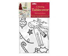 Amscan International Tischdecke 570049 Paper-printedtablecover Farbe in Weihnachts