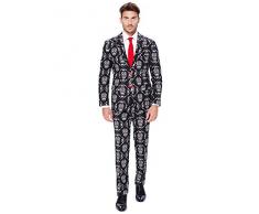 OppoSuits Faschingskostüme und Halloween Anzüge für Herren - Mit Jackett, Hose und Krawatte,Haunting Hombre,54