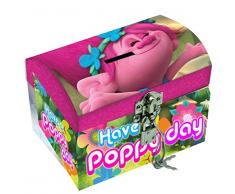 Trolls Karton Schmuckkästchen mit Schloss (Kids tr17026)