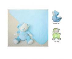 Duffi Baby Decke und Plüschtier, 90 x 75 cm, Farbe Master Baby Home, S.L. 5273-04