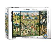 Eurographics Hieronymus Bosch - Der Garten der Lüste/Triptychon Puzzle (1.000 Teile, Mehrfarbig)