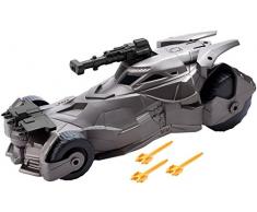 Mattel FGG58 - DC Justice League Movie Feature Batmobil, passend für 15 cm Action-Figuren