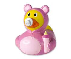 Dochsa Z872375 Badeente Baby rosa, Mehrfarbig
