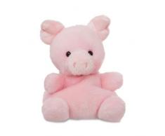 Aurora Palm Pets 61242 Zauberer das Schwein, Plüschtier, 12,7 cm, Rosa
