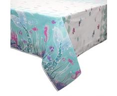 Unique Party 58323–7 x 4,5 Ft Mermaid Kunststoff Tischdecke
