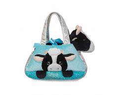 Aurora 34211, 34211-Kuschelfreunde Panda, Plüschtier, schwarz & weiß, schwarz/weiß, 20,32 cm (8 Zoll)