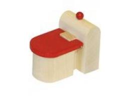 Rülke Holzspielzeug 22291 Puppenhauszubehör, holzfarben, rot