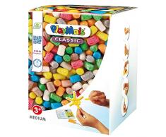 PlayMais BASIC Medium Bastel-Set für Kinder ab 3 Jahren | Über 300 bunte PlayMais zum Basteln | Natürliches Spielzeug | Fördert Kreativität & Motorik | Geschenk für Mädchen & Jungen