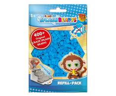 CRAZE SPLASH BEADYS Refill-Pack Ersatzperlen hellblau light blue Bastelperlen Nachfüllset Bügelperlen ohne Bügeln 11669