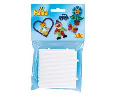 Hama 5502 Bügelperlen Mini, ca. 2000 Stück, inklusive Stiftplatte Herz und Zubehör, Schmetterling, Mehrfarbig
