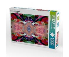 CALVENDO Puzzle Ornament Von Blumen 1000 Teile Lege-Größe 48 x 64 cm Foto-Puzzle Bild von Alaya GADEH