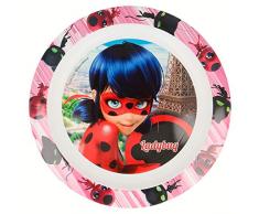 Lady Bug Miraculous Teller Mikrowelle Kids Lady Bug, Farbe (Stor st-86947)