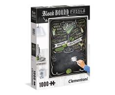 Clementoni 39467 Cheers Puzzle mit Kreidetafel, 1000 Teile
