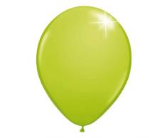 Folat Luftballons Apfelgrün Metallic 100 Stck., 30cm.
