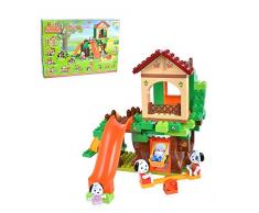 Unico 8933-0MAX Bauklötze Spielplatz für Hunde Maximilian 96 St