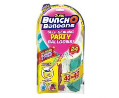 Zuru 51679 - Bunch O Balloons Party, 40 Ballons in 40 Sekunden, Refill Pack mit 24 Ballons und Adapter, 3 fach sortiert, keine Auswahl möglich