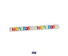 Neu 2019: Geburtstag Absperrband mit Punkten - 15 Meter