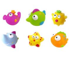 Knorrtoys 37006 - ESCABBO Badewannenspritzfiguren Unterwasserwelt