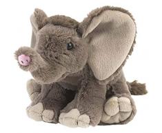 Wild Republic 10831 Plüsch Afrikanisches Elefanten Baby Cuddlekins Kuscheltier, Plüschtier, 20 cm, grau