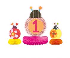 Unique Party 73338 Dekoration, rot