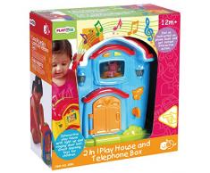 PlayGo 2596 - 2-in-1 Spielhaus und Telefonzelle, Rasseln Greiflinge