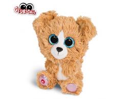 NICI Glubschis: Das Original – Glubschis Hund Lollidog 15 cm – Kuscheltier Hund mit großen Augen – Flauschiges Hunde-Plüschtier mit großen Glitzeraugen – Schmusetier für Kuscheltierliebhaber – 46317